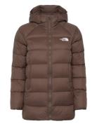 W Hyalite Down Parka - Eu Sport Jackets Padded Jacket Brown The North ...