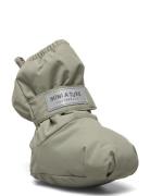 Winn Fleece Lined Winter Outdoor Sock. Grs Shoes Baby Booties Green MI...