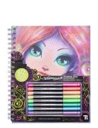 Nebulous Star Black Pages Coloring Book ia Toys Creativity Drawing & C...