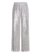 Barbaraiw Pant Bottoms Trousers Wide Leg Silver InWear