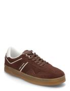 The Greenwich Suede Low-top Sneakers Brown Tommy Hilfiger