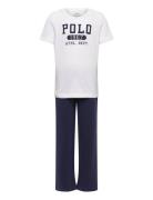 Sl-Sleepwear Pyjamassæt White Polo Ralph Lauren