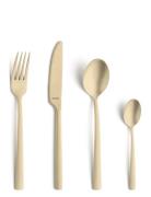 Manille Cutlery Set 16-Pcs Home Tableware Cutlery Cutlery Set Gold Ame...