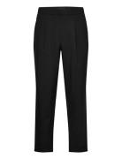 Manathan Pleat Pant Bottoms Trousers Casual Black Matinique