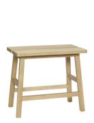 Ground Skammel Home Furniture Chairs & Stools Stools & Benches Cream H...