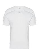 Core Slim T-Shirt 2P Tops T-Kortærmet Skjorte White Björn Borg