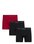 Boxer Brief 3Pk Boxershorts Black Calvin Klein