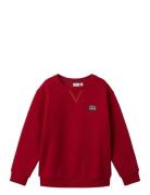 Nkmlore Ls Nreg Swe Bru Tops Sweatshirts & Hoodies Sweatshirts Red Nam...