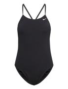 Nike Hydrastrong Solid Cutout Piece Sport Swimsuits Black NIKE SWIM