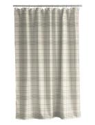 Badeforhæng 180X200 Tartan Offwhite Home Textiles Bathroom Textiles Sh...