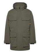 Arctic Coat Parka Jakke Khaki Green Tom Tailor