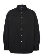 80/2 Mw Ctn Pw-Lsl-Bfs Tops Shirts Long-sleeved Black Polo Ralph Laure...