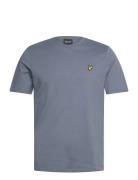 Plain T-Shirt Tops T-Kortærmet Skjorte Blue Lyle & Scott