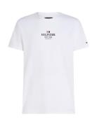 Rwb Hilfiger Tee Tops T-Kortærmet Skjorte White Tommy Hilfiger