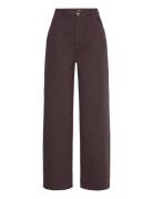 Heavy Woven Wide Pants Designers Trousers Wide Leg Brown ROTATE Birger...