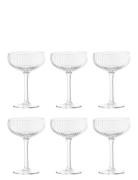 Astrid Champagne Glass Home Tableware Glass Champagne Glass Nude Bloom...