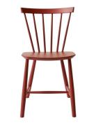 J46 - Chair Home Furniture Chairs & Stools Chairs Red FDB Møbler