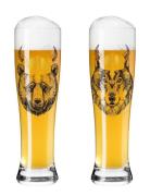 Brauchzeit Ölglas Vete 2-P No: 15 & 16 Home Tableware Glass Beer Glass...