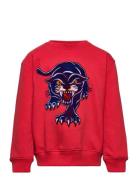 Tndandy Os Sweatshirt Tops Sweatshirts & Hoodies Sweatshirts Red The N...