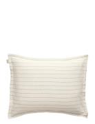 Pinstripe Pillowcase Home Textiles Bedtextiles Pillow Cases Cream GANT