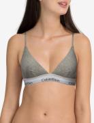 Triangle Unlined Lingerie Bras & Tops Soft Bras Bralette Grey Calvin K...