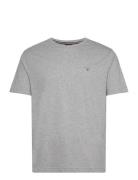 Emb Original Shield T-Shirt Tops T-Kortærmet Skjorte Grey GANT