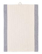 Tea Towel 50X70 Statement Stripe Blue Home Textiles Kitchen Textiles K...