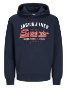 Jjelogo Sweat Hood 2 Col 24/25 Noos Tops Sweatshirts & Hoodies Hoodies...