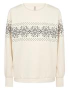 Sc-Banu Sweatshirt Trøje Cream Soyaconcept