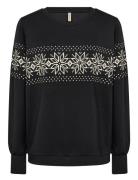 Sc-Banu Sweatshirt Trøje Black Soyaconcept