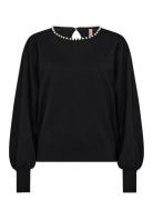 Sc-Dollie Pullover Striktrøje Black Soyaconcept