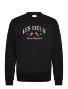 Ivy League Sweatshirt Tops Sweatshirts & Hoodies Sweatshirts Black Les...