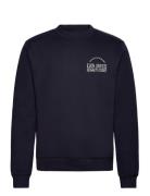 Legacy Court Sweatshirt Tops Sweatshirts & Hoodies Sweatshirts Navy Le...