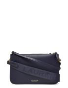 Ntrl Smth/Web-Landyn-Cxb-Med Bags Crossbody Bags Navy Lauren Ralph Lau...