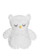 Teddy Heaters, Owl, With Wavy Furr, White Toys Soft Toys Stuffed Anima...