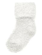 Nbfolla Terry Fluffy Sock Socks & Tights Socks Grey Name It