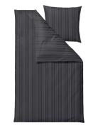 Bed Linen 140X200 Noble Ash Home Textiles Bedtextiles Bed Sets Black S...
