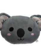 Adoramals Koala Plush Cushion Home Kids Decor Cushions Grey Puckator