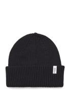 Slhadam Beanie B Accessories Headwear Beanies Black Selected Homme