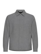 C-Carper-Coach-251 Tops Overshirts Grey BOSS