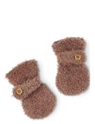 Mittens Bouclé Merino Wool Accessories Gloves & Mittens Mittens Brown ...