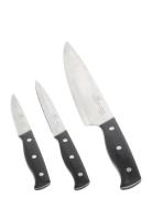 Knivsæt Austral 3 Dele Home Kitchen Knives & Accessories Knife Sets Bl...