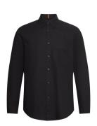 Rickert_M Tops Shirts Casual Black BOSS