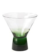 Konus Cocktailglass Home Tableware Glass Cocktail Glass Green Broste C...