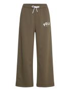 Graphic Fleece-Ful-Atl Bottoms Sweatpants Khaki Green Polo Ralph Laure...