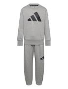 Lk Bl Fl Jog Sets Sweatsuits Grey Adidas Sportswear