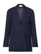 Cmtina-Blazer Blazers Single Breasted Blazers Navy Copenhagen Muse