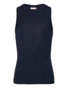 Julliesy Top Tops T-shirts Sleeveless Navy Sofie Schnoor Young
