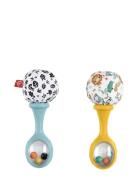 Rattle 'N Rock Maracas Toys Baby Toys Rattles Cream Fisher-Price