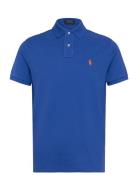 The Iconic Mesh Polo Shirt Designers Polos Short-sleeved Blue Polo Ral...